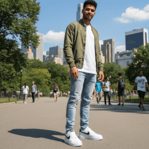 Nike Air Force 01 - Blanco puro👟